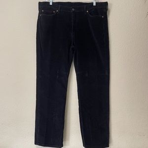 Levi Strauss & Co.  Black Cordury Jeans